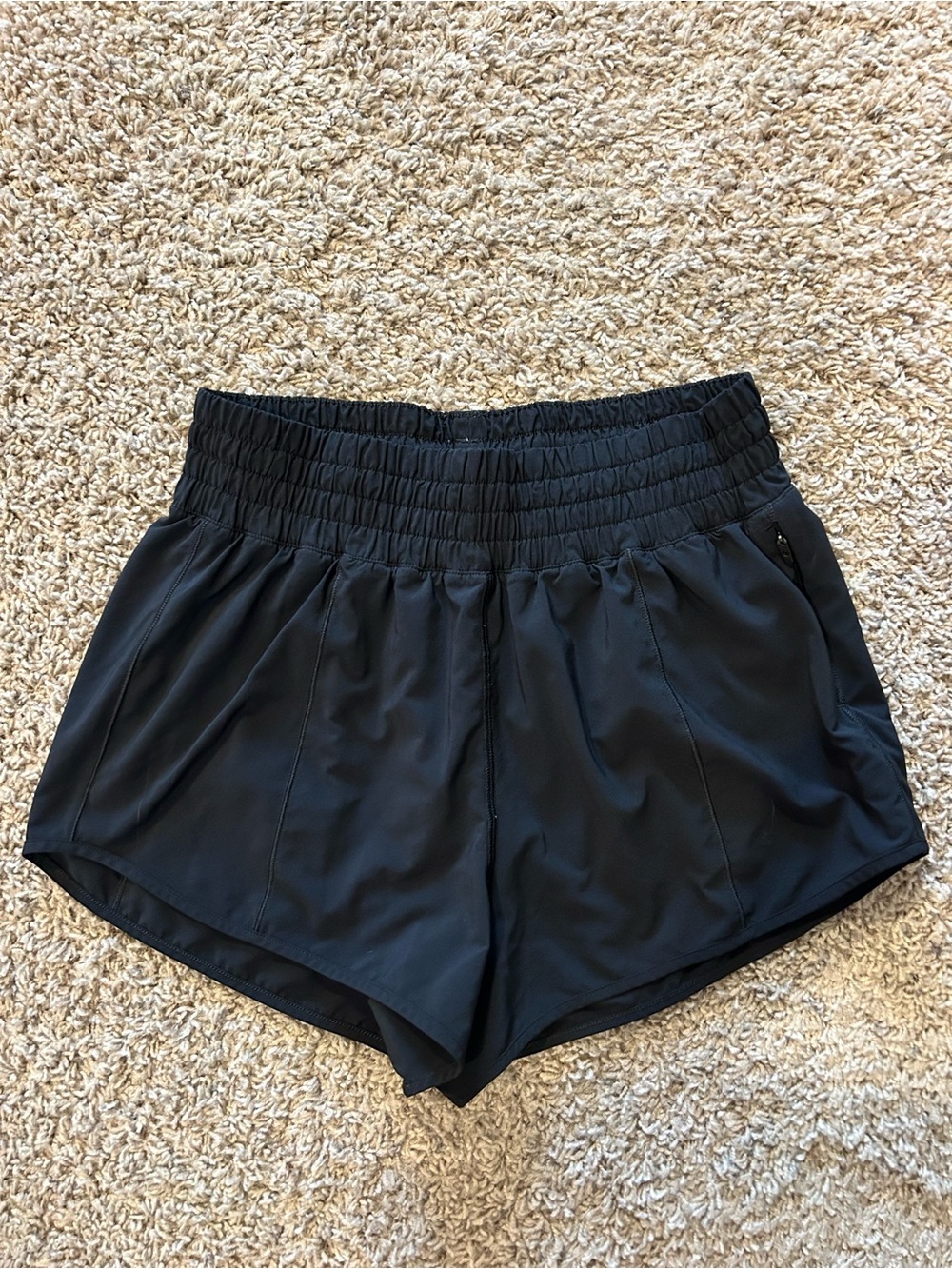 CRZ Yoga Black Athletic Shorts